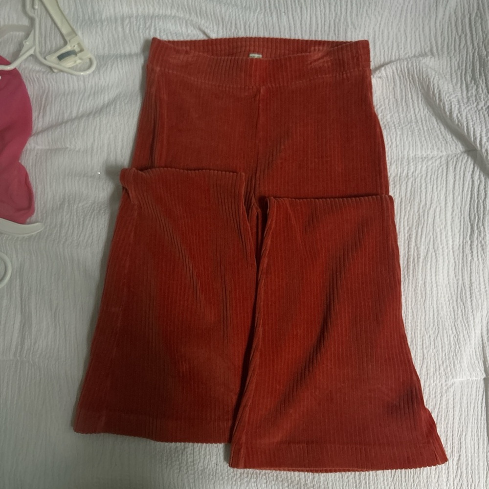 Women’s Red Corduroy Pants